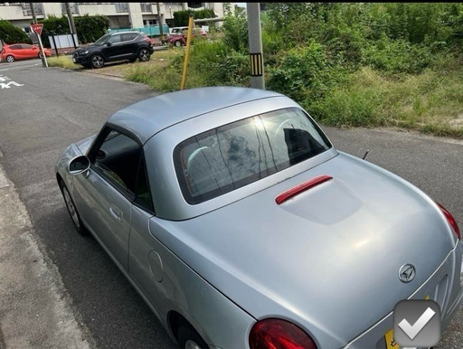 希少4気筒ターボ5MT ダイハツコペンシルバー車検R9.4まで！
