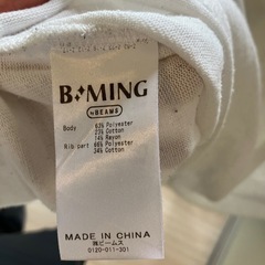 B:ming BEAMS オーバー
サイズシャツの画像