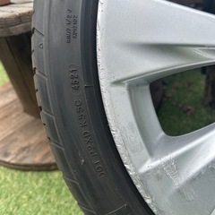 アルファードトヨタ純正 　215/40R18の画像