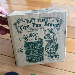 【箱付き】Rat Fink ラットフィンク タイヤ型ペンスタンド ペン立ての画像