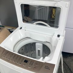 大型洗濯機 2023年製 8.0kg 洗濯機（分解洗浄済みの美品）配送設置無料　日時指定可能♬の画像