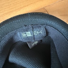 NEW ERA ニューエラ ハット バケットハット Lサイズ ブラック 刺繍入りの画像