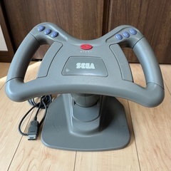 セガサターン　レーシングコントローラーの画像