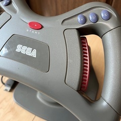 セガサターン　レーシングコントローラーの画像