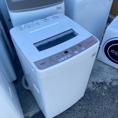 NO B547🌈福岡市内配送設置無料✨🌈全自動洗濯機 Sシリーズ ホワイト AQW-S60J-W [洗濯6.0kg /乾燥機能無 /上開きの画像