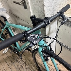 Bianchi C Sport 1 改クロスバイク ミントグリーン の画像