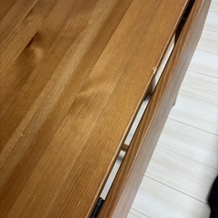 ダイニングテーブル　（チェア2脚付き）の画像