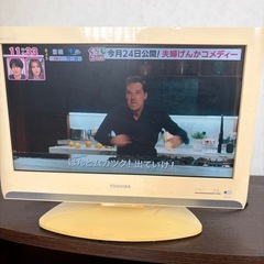 東芝　テレビ19インチの画像