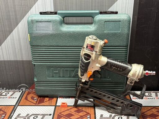 【中古】ハイコーキ HiKOKI 日立工機 N5004MF 常圧フロア用タッカ 25～50mm【ハンズクラフト佐賀】