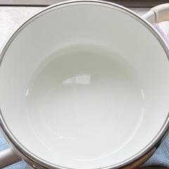 ホーロー両手鍋　　の画像