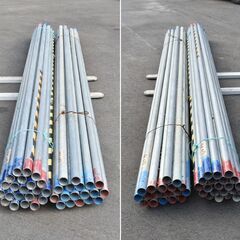 ≪NX017ジ限≫ 中古単管 長さ約4ｍ 39本 現状品の画像