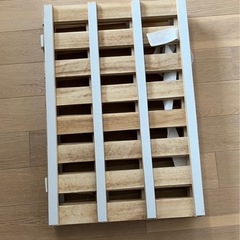 シングル　桐　すのこ　ベッドの画像