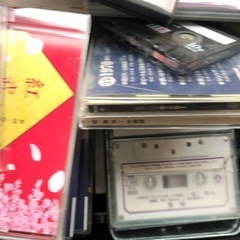 いろいろテープ、CD、カセットテープ、DVDなど100枚以上‼️超お買い得品❣️の画像