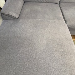 SHEER L型カウチソファー　三人掛けの画像