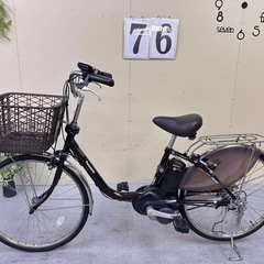 076整備済新基準パナソニック電動アシスト自転車24インチ中古車の画像