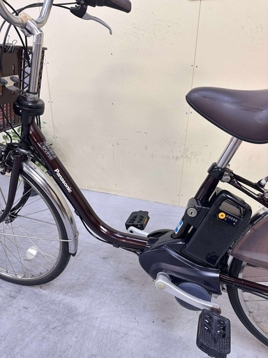 076整備済新基準パナソニック電動アシスト自転車24インチ中古車