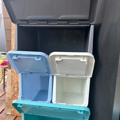 カインズ 収納ケース 小2 大2の画像