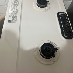 パロマ　ガスコンロ　ホワイトの画像