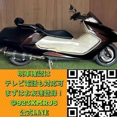 【動画あり】★ヤマハ マグザム250★ 実動 人気車種 SG21J型 FI インジェクション 水冷 4サイクル マジェスティ ビックスクーター 松本市の画像