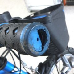20インチ 子供用自転車 DRIDE S3 ブルー×ブラック 切替付き カゴ付き カギ付き☆ 札幌市 北区 屯田の画像