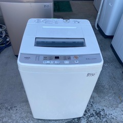 NO B550🌈福岡市内配送設置無料✨🌈AQW-S60H-W 全自動洗濯機 ホワイト [洗濯6.0kg /乾燥機能無 /上開き] 2020年の画像