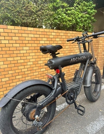 ARCHON 電動アシスト自転車 スポーツタイプ ブラック　ABUSロックつき ARCHON 電動アシスト自転車 スポーツタイプ ブラックABUSロック