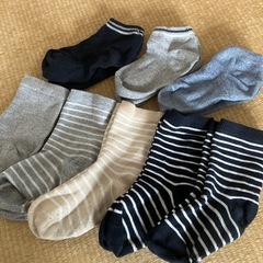 無印　靴下の画像