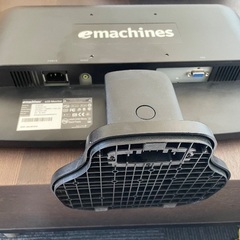 パソコンモニター　ｅmachines１９インチの画像