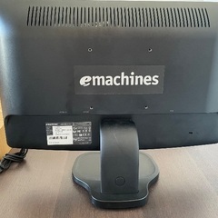 パソコンモニター　ｅmachines１９インチの画像