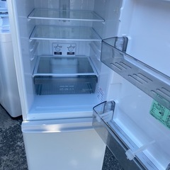 NO B553🌈福岡市内配送設置無料✨🌈三菱 146L 2ドアノンフロン冷蔵庫 keyword キーワードホワイト MR-P15EF-KW 2021年の画像