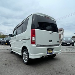 🉐【支払い総額30万円】車検令和9年4月1日H18年 1月  スズキ　エブリィワゴン　PZターボスペシャル　HDDナビ　ワンセグ　両側パワースライド　ETC   キーレス　調子良好！の画像