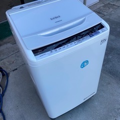 NO B554🌈福岡市内配送設置無料✨🌈日立製/10kg/全自動洗濯機/BW-V100BE5の画像