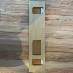 無印良品 壁に付けられる家具３連ハンガー　　の画像