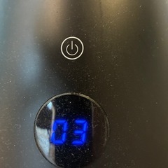 モダンデコ　温風機能付きタワーファンの画像