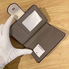 コーチ　ホワイト2つ折財布F①【新品未使用】の画像