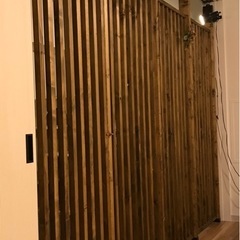 柵　DIY 扉付の画像