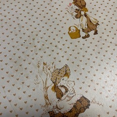 昭和レトロ ファンシーな収納ボックス 扉付き メルヘンの画像
