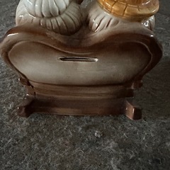 おじいちゃんおばあちゃんの飾り 貯金箱の画像