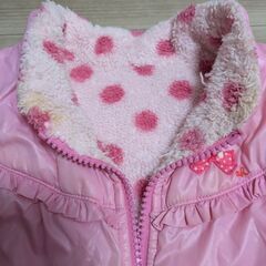 ミキハウス　リバーシブルベストの画像