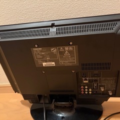 【ジャンク品】TOSHIBA REGZA液晶カラーテレビの画像