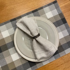 crate and barrel ナプキンリングの画像
