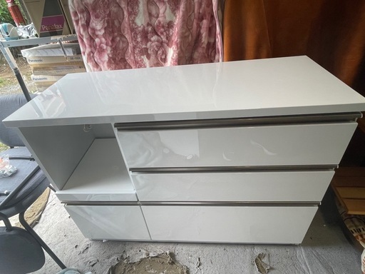 三幸ジャパン FIORE 120 COUNTER(WH) キッチンカウンター リサイクルサービス八光】幅119.3㎝ 三幸ジャパン FIORE 120 COUNTER