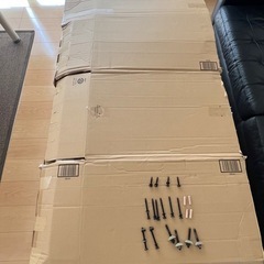 無印良品リビングでもダイニングでもつかえるテーブル　オーク材１５０×８０×６０
の画像