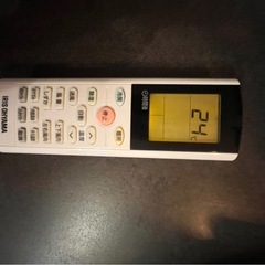 【アイリスオーヤマ】ルームエアコン IHF-2204G（2020年製）リモコン・室外機・取付部品付きの画像