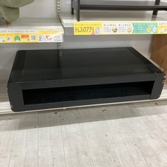 ニトリ　ローテーブル　天板ガラスベルネ　ブラック【トレファク堺福田店】