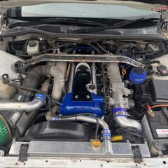 ローンは毎月34,400円～　トヨタ　チェイサー　ツアラーV　オーリンズ車高調　１８インチアルミホイール　５ＭＴ載替公認車　オーリンズ車高調　タイベル交換済　スープラ用ブレーキ　Ｄｅｆｉブースト水温油温メーター　Ｇｒｅｄｄｙブーストコントローラー　ナルディステアリング　ＴＲＤタワーバーの画像