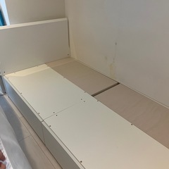 ニトリ　シングルベッドフレームの画像