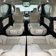 個人出品◼️H27年式アルファードハイブリッドe-four 4WD◼️両側パワスラ◼️10インチナビ◼️JBLの画像
