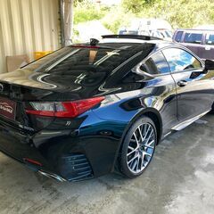 平成30年式 LEXUS RC300h Fスポーツ サンルーフ付き 修復歴無し  塩害の少ない県外仕入れの画像