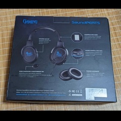 (美品)　SoundPEATS ゲーミングヘッドセットの画像